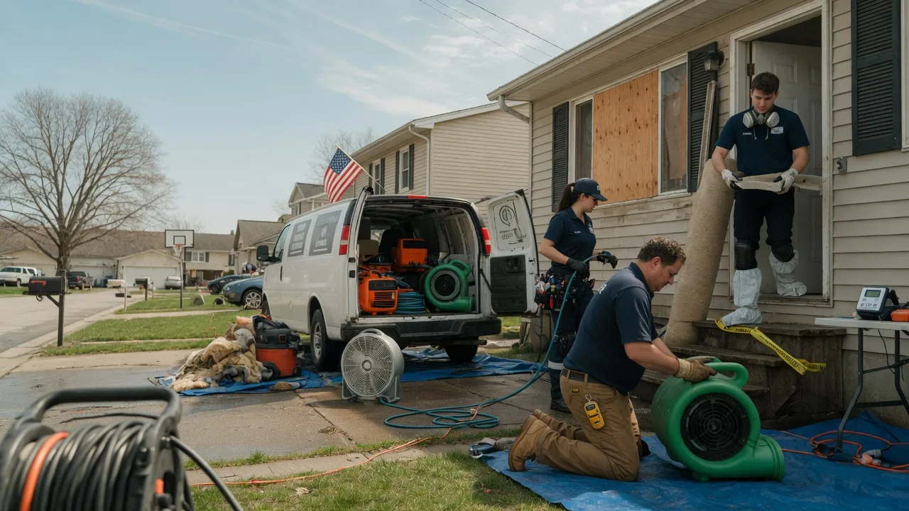 Water Damage Restoration in Kenney, IL near me